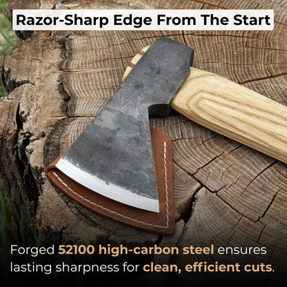 Bushcraft Axe – Camping Hatchet 0.74 kg 1.63 lb