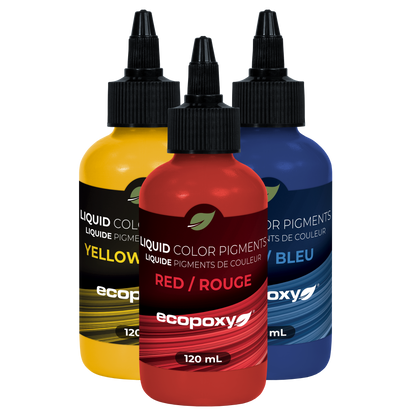 set of color pigments for epoxy
