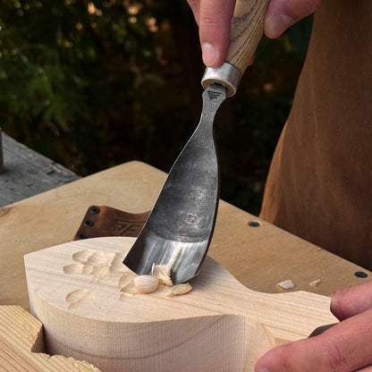 Curved Bowl Gouge, 10 - 45 mm (0.4 - 1.8 inches)