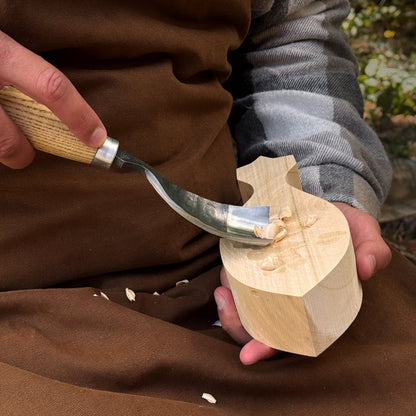 Curved Bowl Gouge, 10 - 45 mm (0.4 - 1.8 inches)