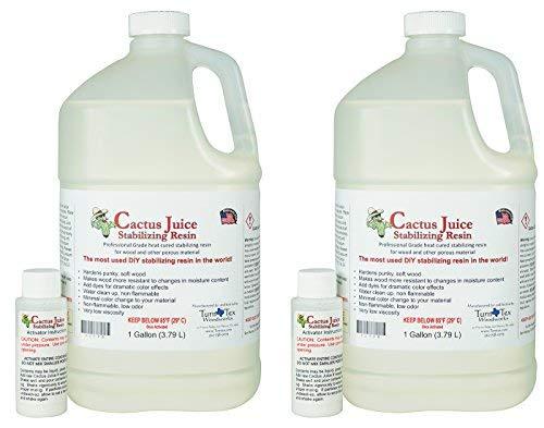 Cactus Juice Stabilizing Resin for Woodworking - Norfolk Wood Shop