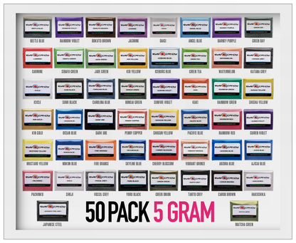 50 Color Pigment Powder Variety Pack Set 3