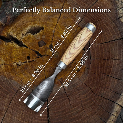 6-Piece Long Bent Gouge Set