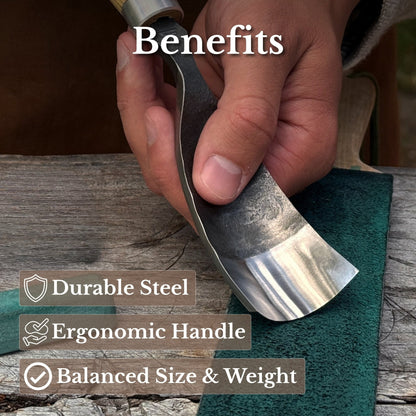 6-Piece Long Bent Gouge Set