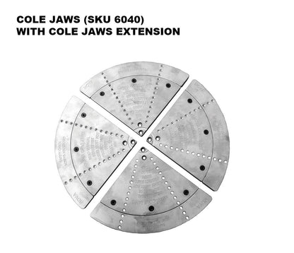 Cole Jaw Extension  12"-15" (Can only be used with New 6040 12" Cole Jaws)