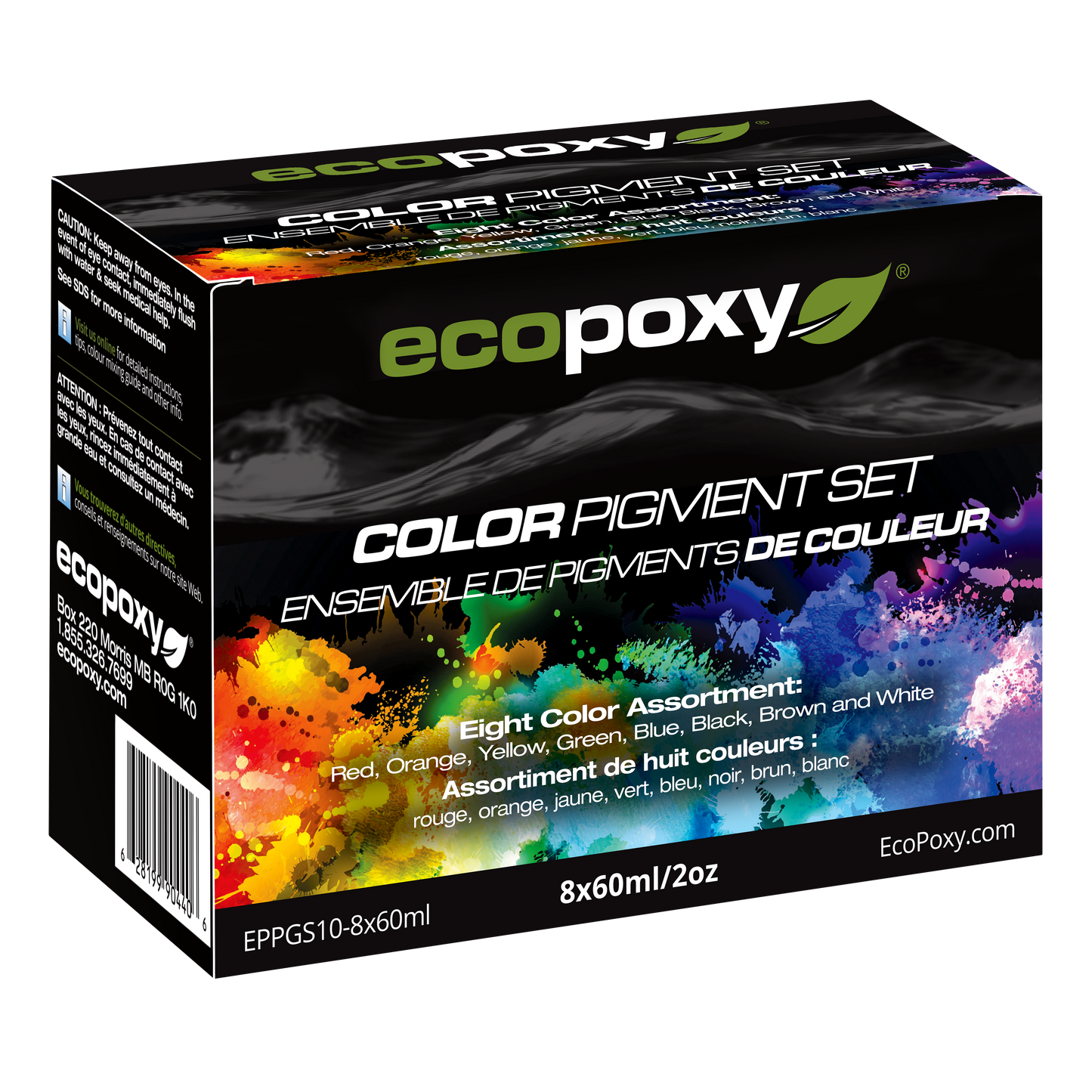 colored epoxy resin pigments