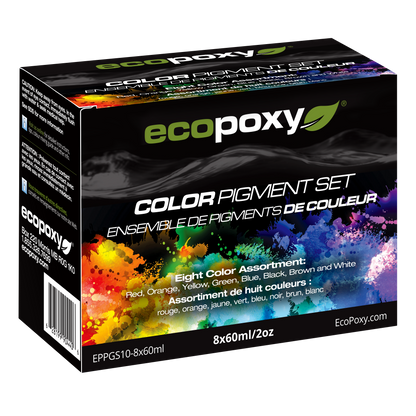 colored epoxy resin pigments