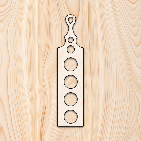 Beer Flight Acrylic Router Template - Norfolk Wood Shop