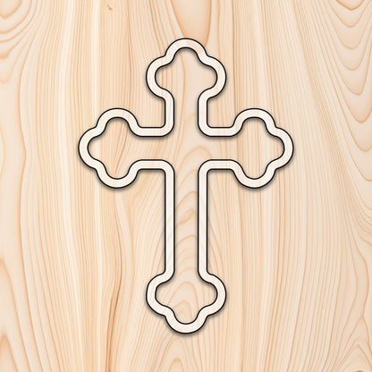Budded Cross Tray Acrylic Router Template