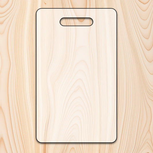 Clipboard Style Cutting Board or Charcuterie Board Acrylic Router Template