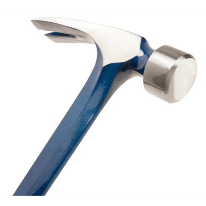 Estwing E3-25S 25oz Big Blue Framing Hammer w/ Larger Face - Blue Grip (Smooth Face) - Norfolk Wood Shop