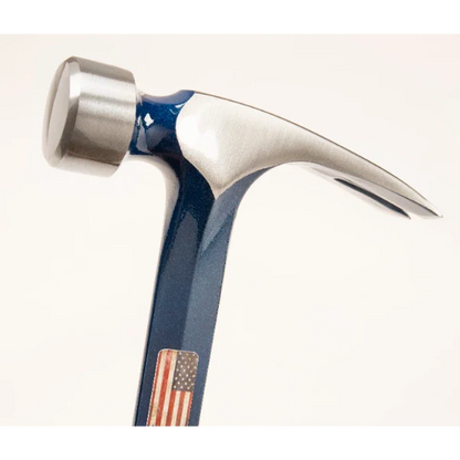 Estwing E3-25S 25oz Big Blue Framing Hammer w/ Larger Face - Blue Grip (Smooth Face) - Norfolk Wood Shop