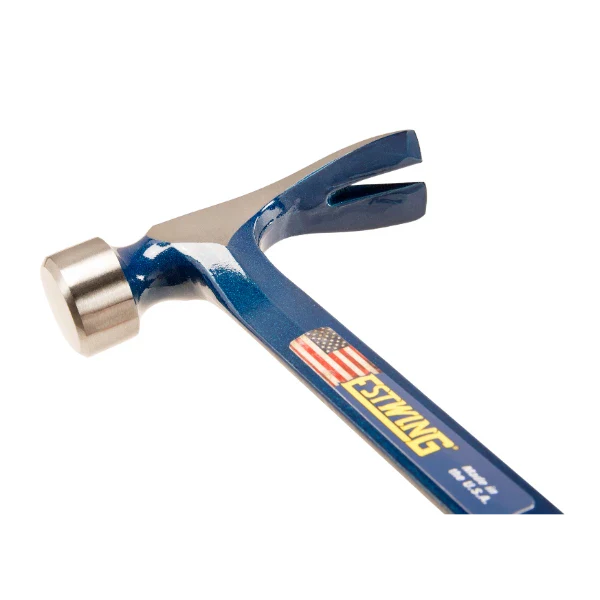 Estwing E3-25S 25oz Big Blue Framing Hammer w/ Larger Face - Blue Grip (Smooth Face) - Norfolk Wood Shop