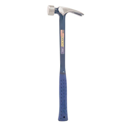 Estwing E3-25S 25oz Big Blue Framing Hammer w/ Larger Face - Blue Grip (Smooth Face) - Norfolk Wood Shop