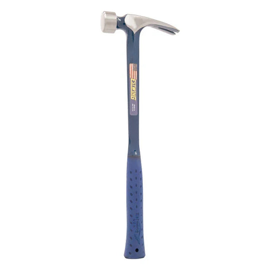 Estwing E3-25S 25oz Big Blue Framing Hammer w/ Larger Face - Blue Grip (Smooth Face) - Norfolk Wood Shop