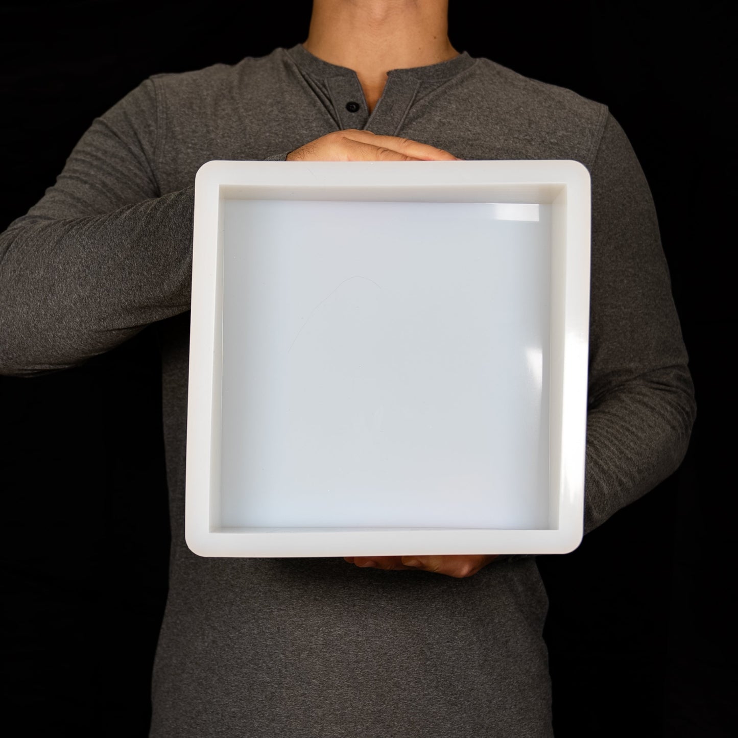 10x10x3 Square Silicone Mold - Norfolk Wood Shop