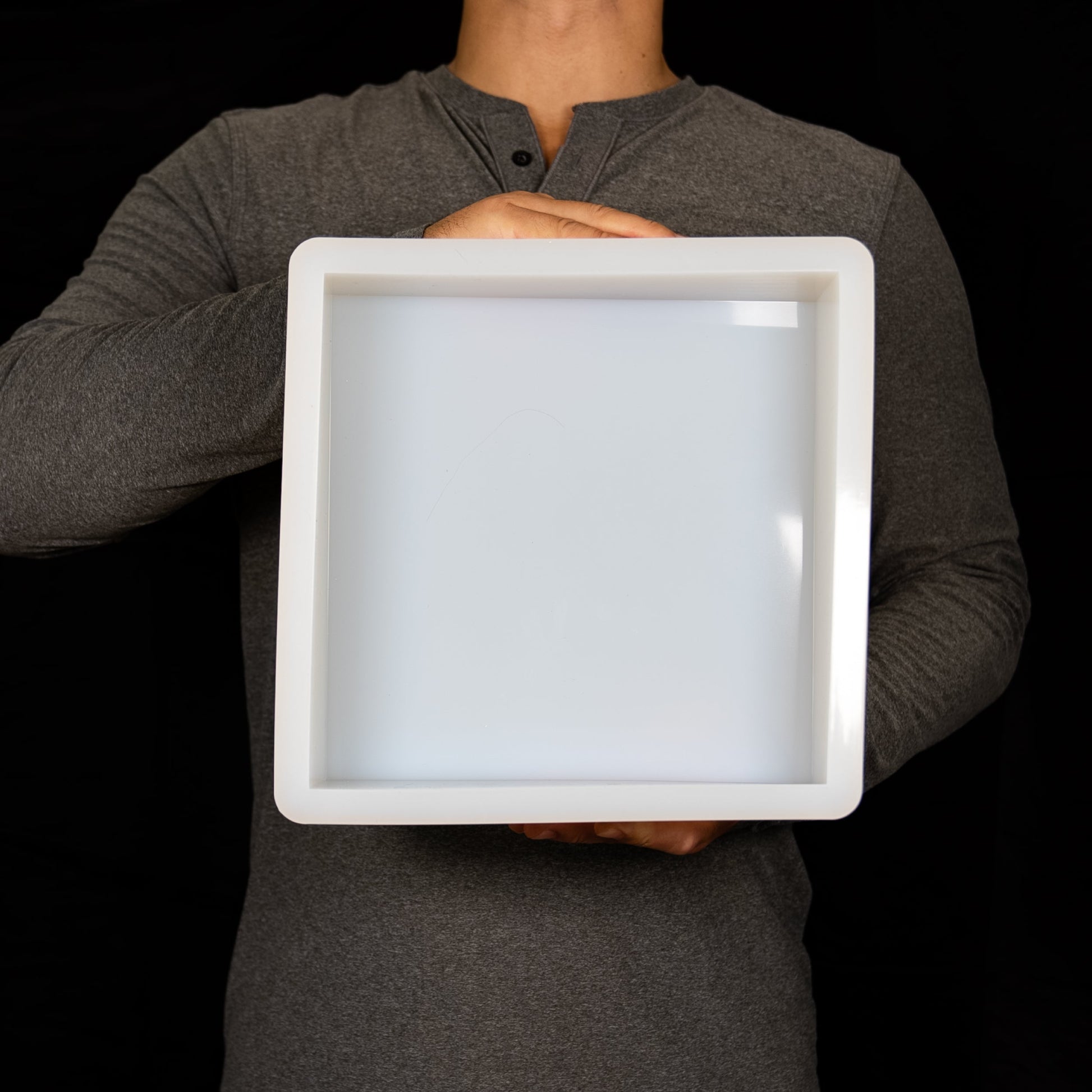 10x10x3 Square Silicone Mold - Norfolk Wood Shop
