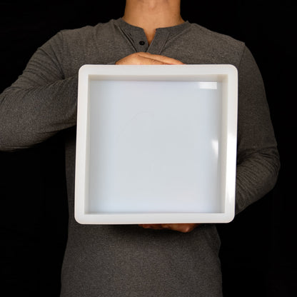 10x10x3 Square Silicone Mold - Norfolk Wood Shop
