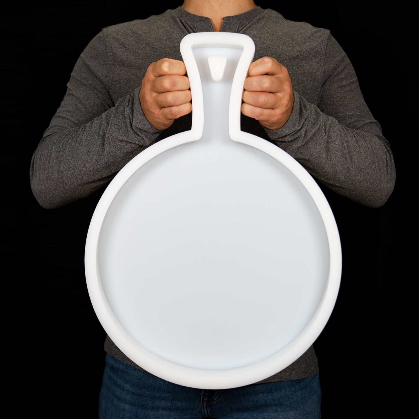19.5x14x1.5 Round Pan Silicone Mold