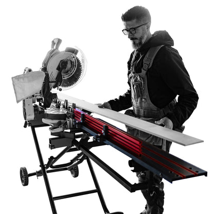 EZ-Wings™ PRO 8' Portable Miter Saw Station - Norfolk Wood Shop