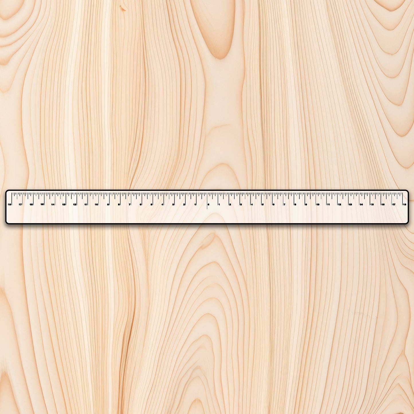 Equal Distance Acrylic Measuring Ruler 36"