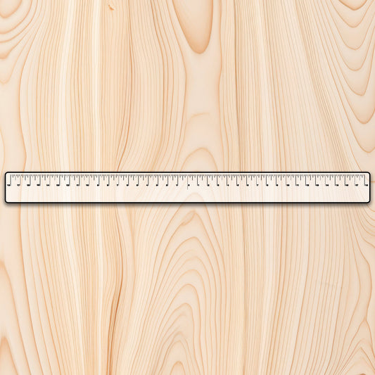 Equal Distance Acrylic Measuring Ruler 36"