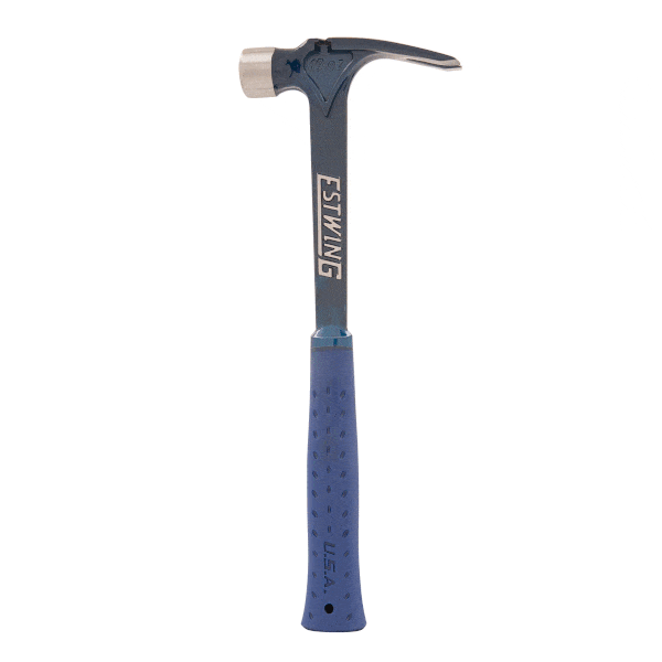 Estwing E6-15SR 15oz Blue Vinyl Gripped Ultra Framing Hammer - Short Handle (Smooth Face) - Norfolk Wood Shop