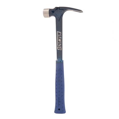Estwing E6-15SR 15oz Blue Vinyl Gripped Ultra Framing Hammer - Short Handle (Smooth Face) - Norfolk Wood Shop