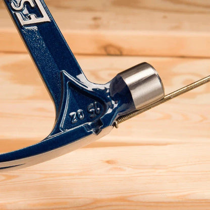 Estwing E6-15SR 15oz Blue Vinyl Gripped Ultra Framing Hammer - Short Handle (Smooth Face) - Norfolk Wood Shop