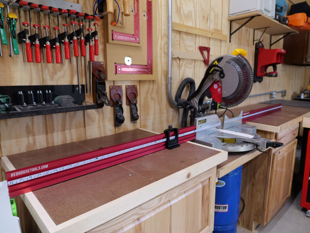 Universal Precision Miter Station Fence Kit (For Built-In Stations) - Norfolk Wood Shop