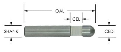 Sc Flush Trim 1/4 Cd X 1/4 Cl X 1/4 Shk Ea