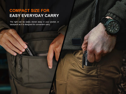 Fenix E12 V3 Pocket EDC AA Flashlight - Norfolk Wood Shop
