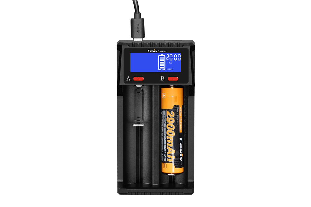 Fenix ARE-D2 Dual Channel Smart Battery Charger - Norfolk Wood Shop