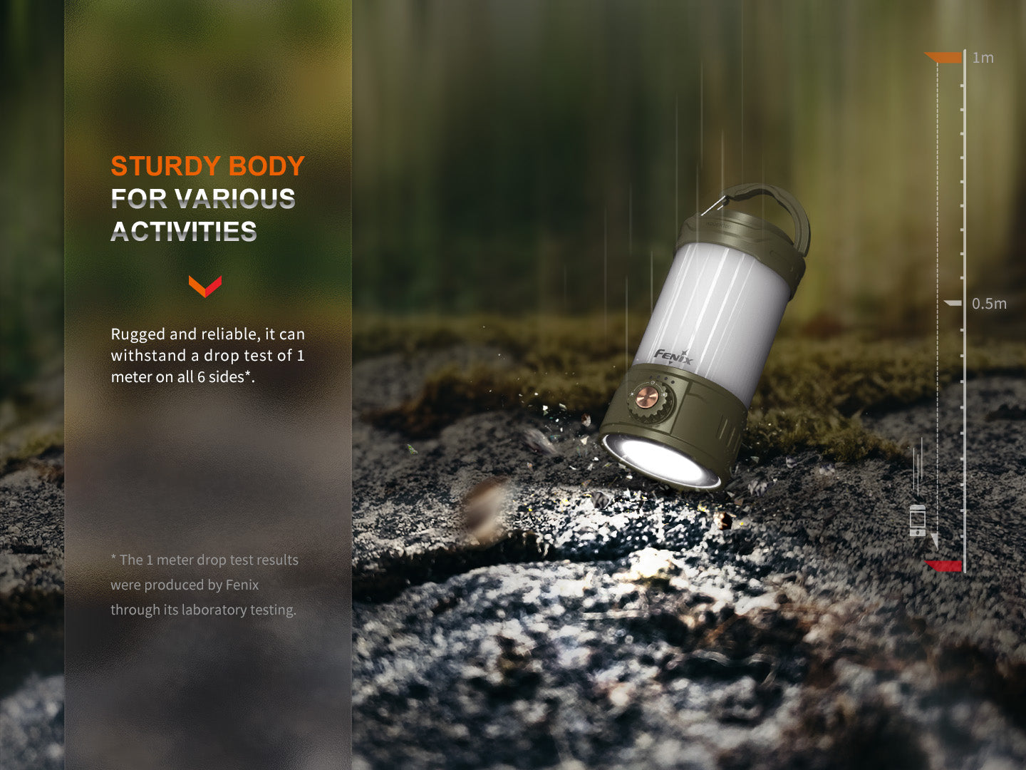 Fenix CL26R PRO High Performance LED Rechargeable Camping Lantern - Norfolk Wood Shop