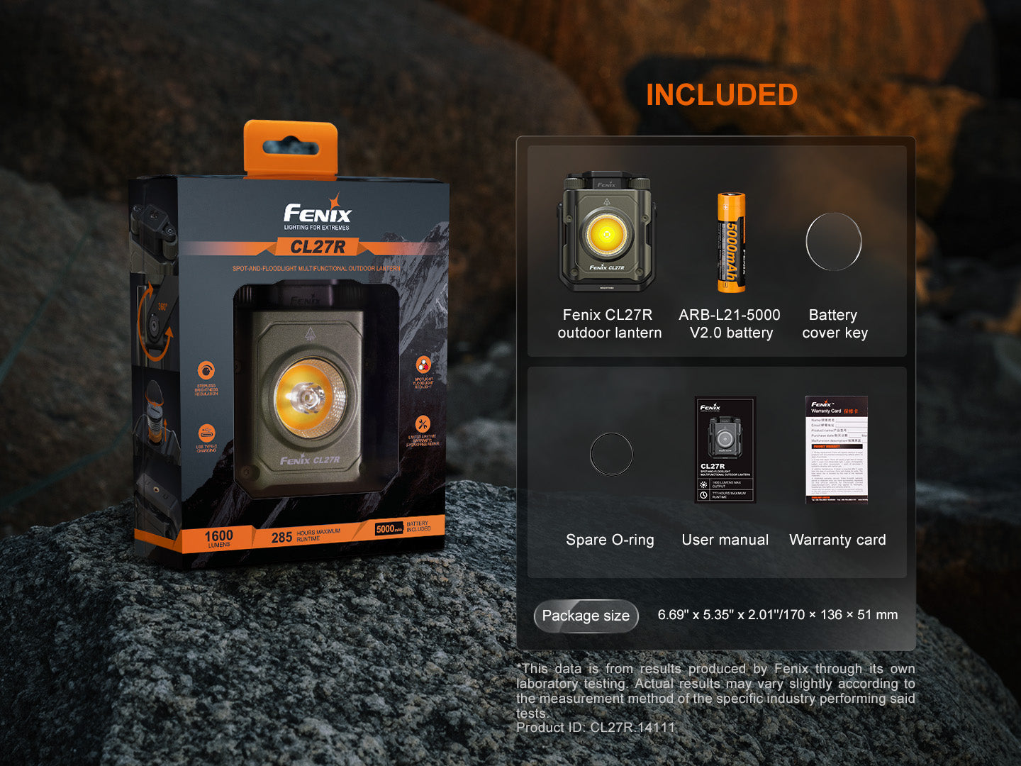 Fenix CL27R Multifunctional Outdoor Lantern - Norfolk Wood Shop