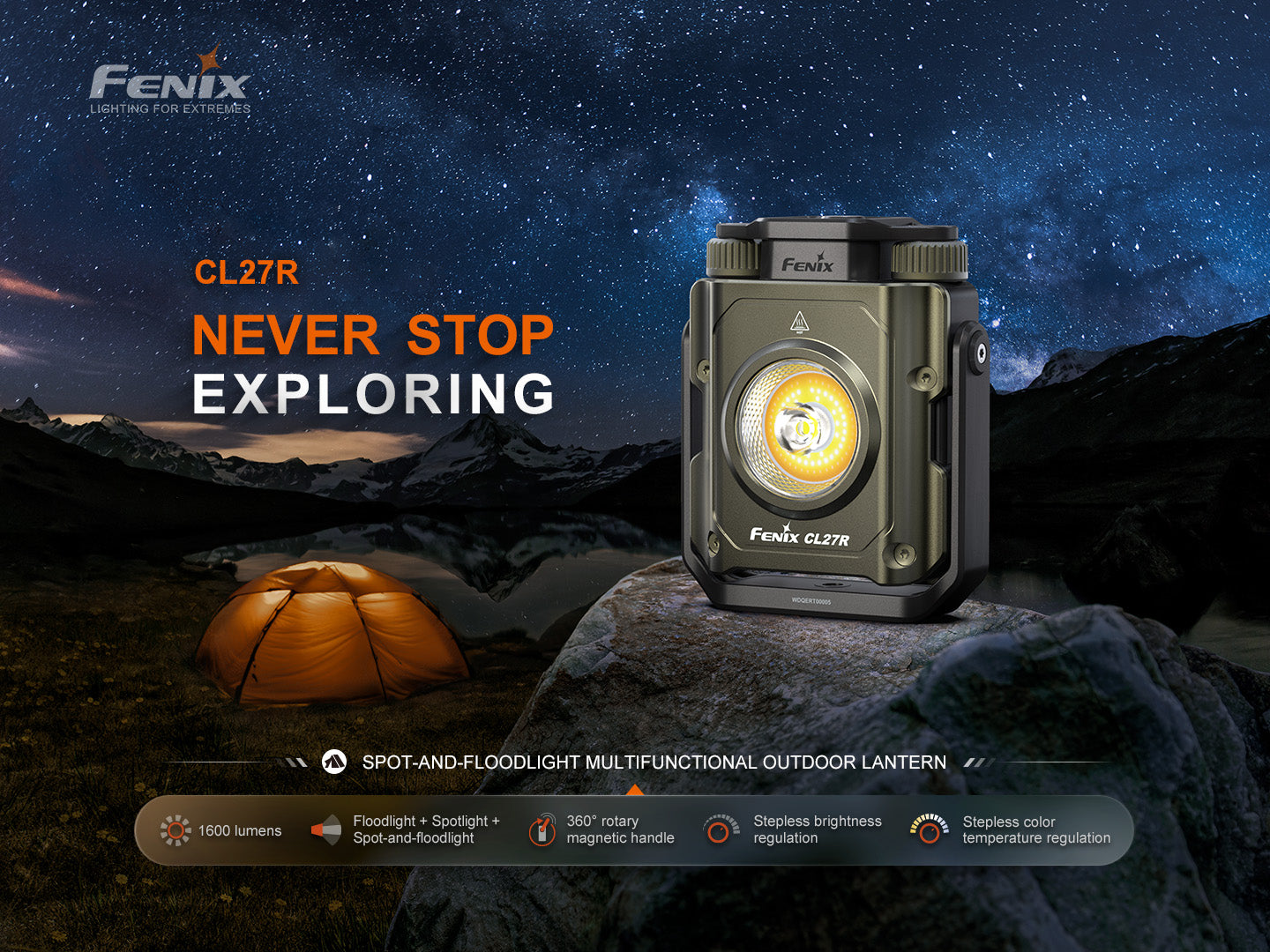 Fenix CL27R Multifunctional Outdoor Lantern - Norfolk Wood Shop