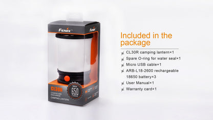 Fenix CL30R LED Camping Lantern - Norfolk Wood Shop