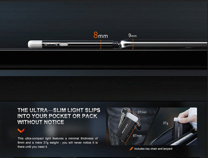 Fenix E-SPARK Ultra-Thin Powerbank LED Flashlight - Norfolk Wood Shop
