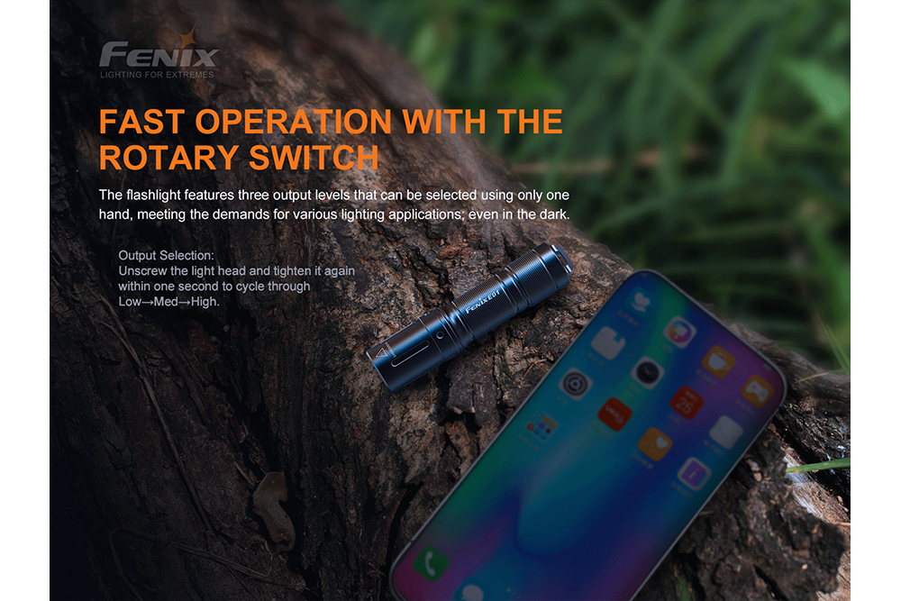 Fenix E01 V2.0 AAA LED Flashlight - Norfolk Wood Shop