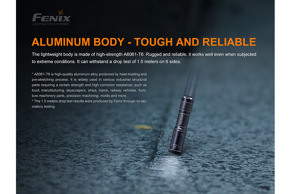 Fenix E01 V2.0 AAA LED Flashlight - Norfolk Wood Shop