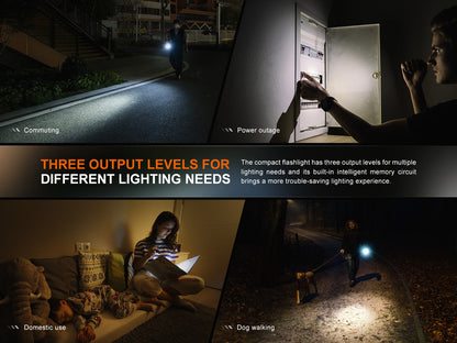 Fenix E12 V3 Pocket EDC AA Flashlight - Norfolk Wood Shop