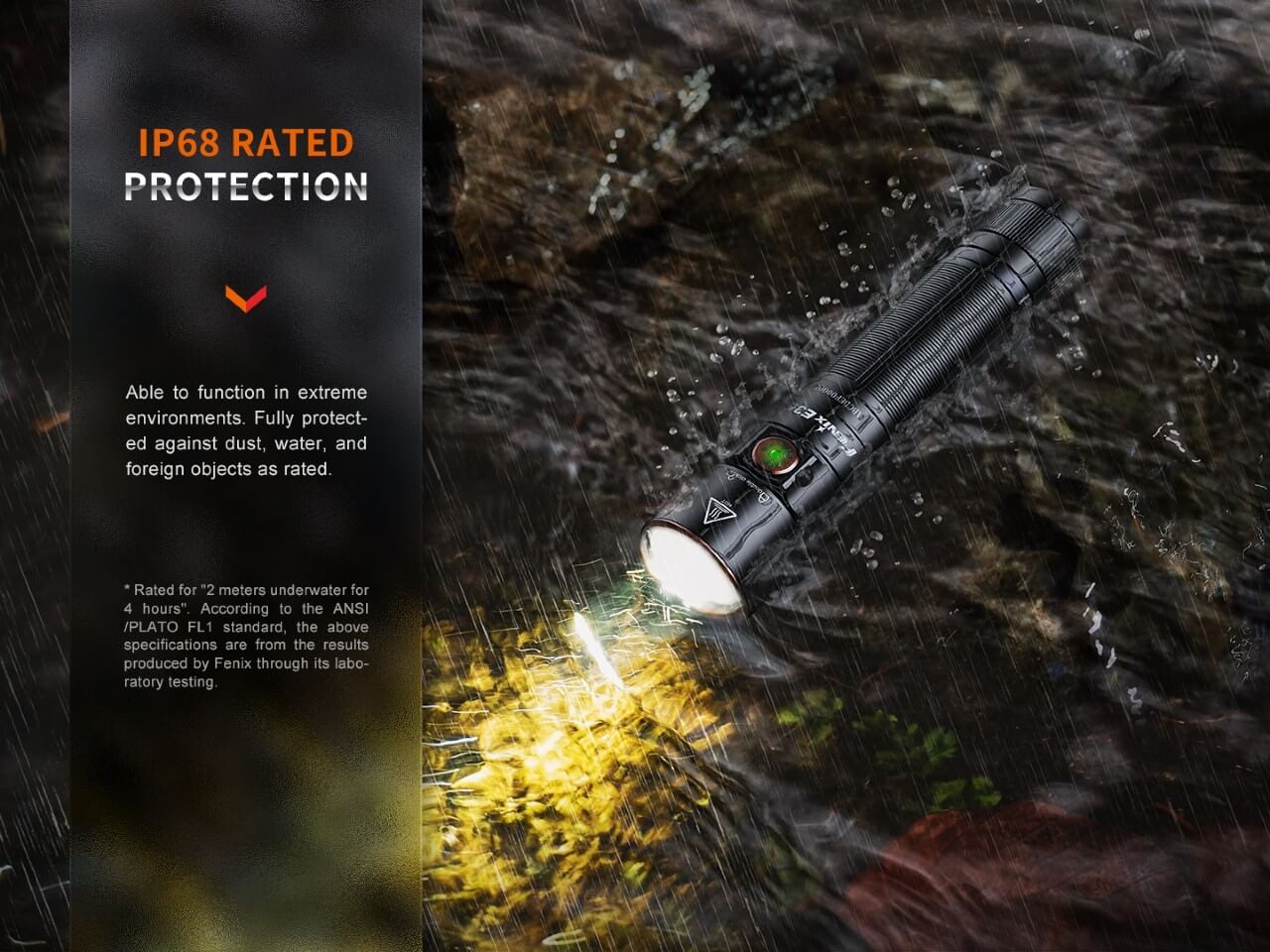 Fenix E35R High-Performance Rechargeable LED Flashlight - Norfolk Wood Shop