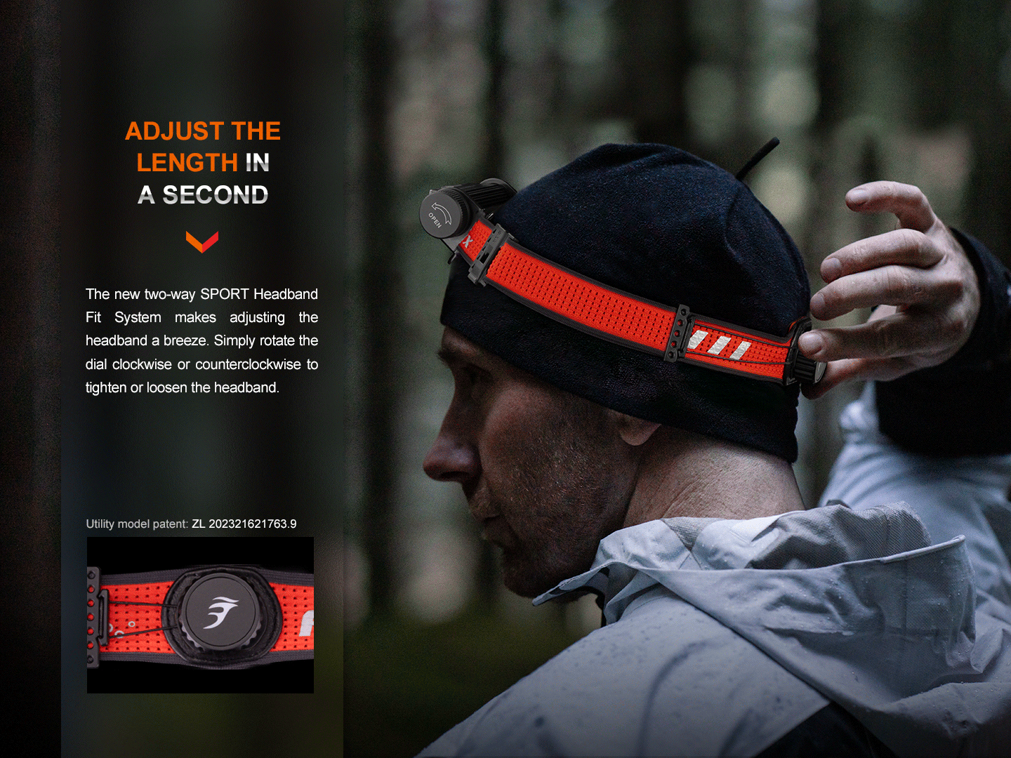 Fenix HM62-T Lightweight Trail Running Headlamp - Norfolk Wood Shop