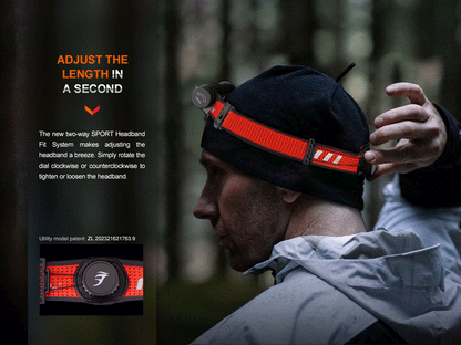 Fenix HM62-T Lightweight Trail Running Headlamp - Norfolk Wood Shop