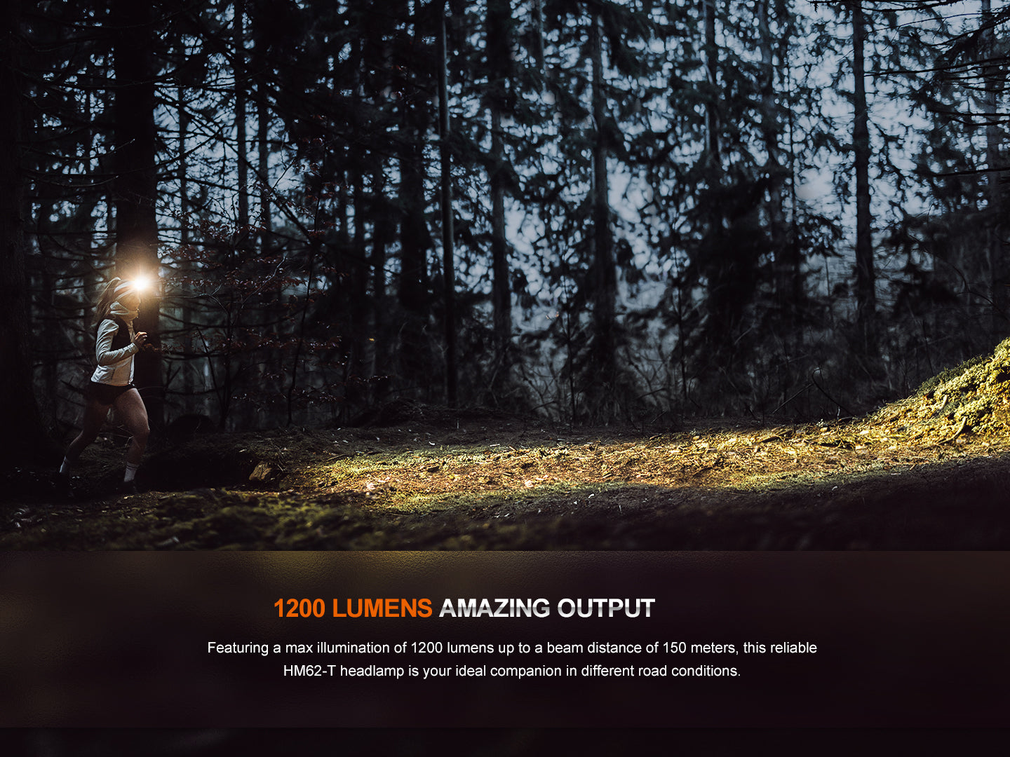 Fenix HM62-T Lightweight Trail Running Headlamp - Norfolk Wood Shop