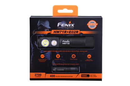 Fenix HM71R Rechargeable Industrial LED Headlamp - Norfolk Wood Shop