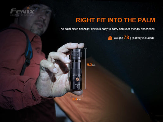 Fenix PD25R Rechargeable LED Flashlight - Norfolk Wood Shop