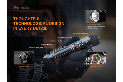 Fenix PD35 V3.0 Everyday Carry Flashlight - 1700 Lumens - Norfolk Wood Shop