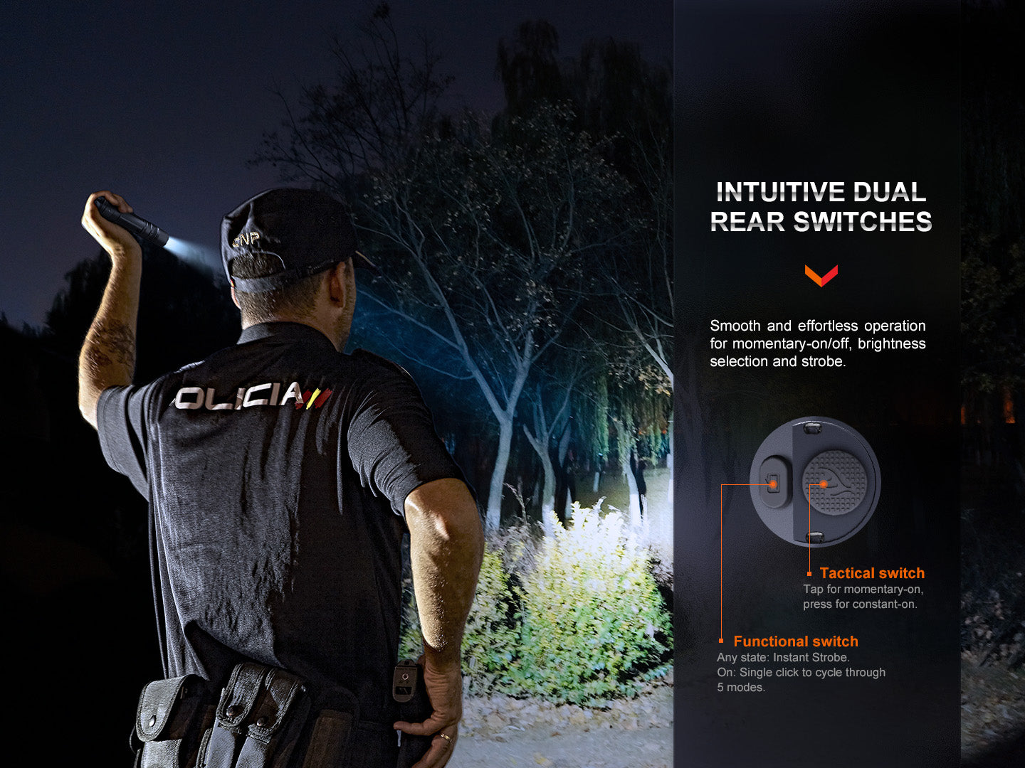 Fenix PD36R Pro 2800 Lumen Flashlight + FREE E03R V2 Keychain Light - Norfolk Wood Shop