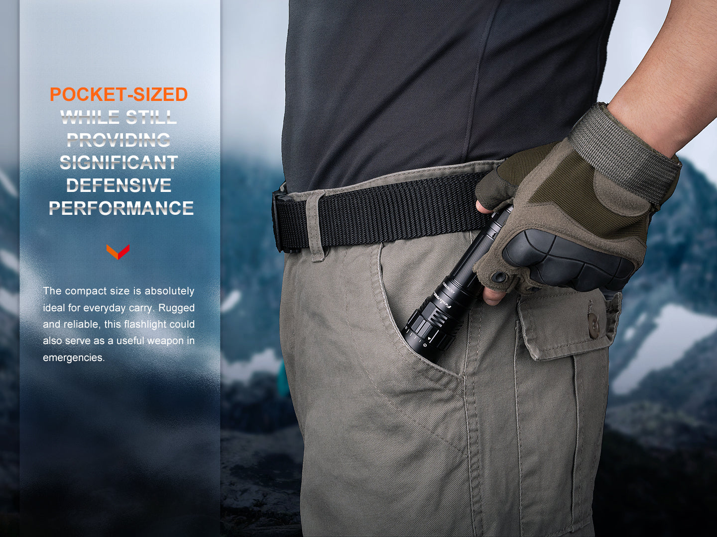 Fenix PD40R V3 Rechargeable Flashlight - Norfolk Wood Shop
